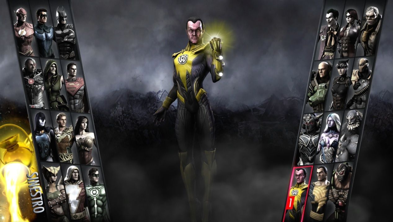 Injustice: Gods Among Us Sinestro Character Guide