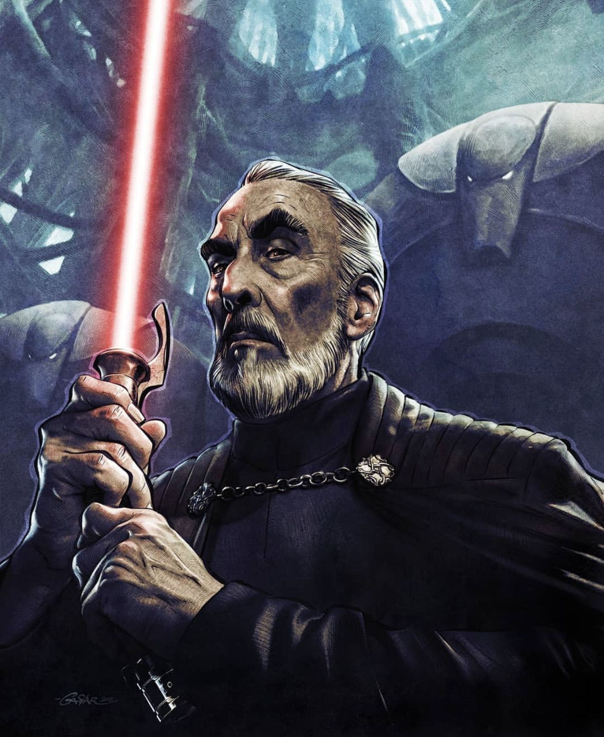 Count Dooku Star Wars Franchise Wallpapers Wallpaper Cave
