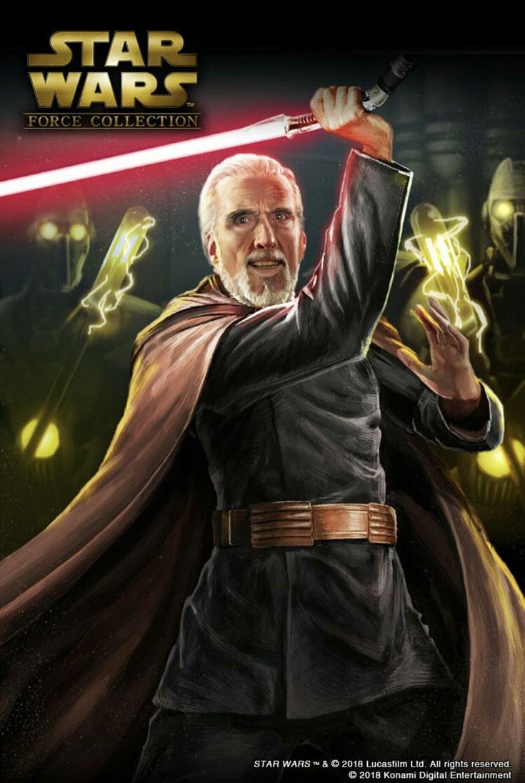 Count Dooku Wars Siths of Star Wars Siths #sith #sithlord # starwars Dooku. Star wars force collection, Star wars image, Star wars sith