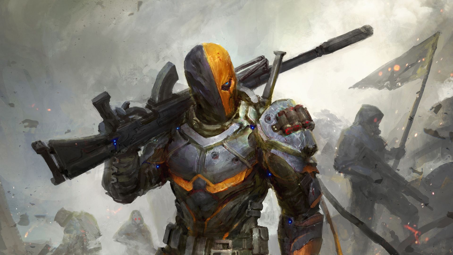 Deathstroke Artwork, HD Superheroes, 4k Wallpaper, Image, Background, Photo and Picture