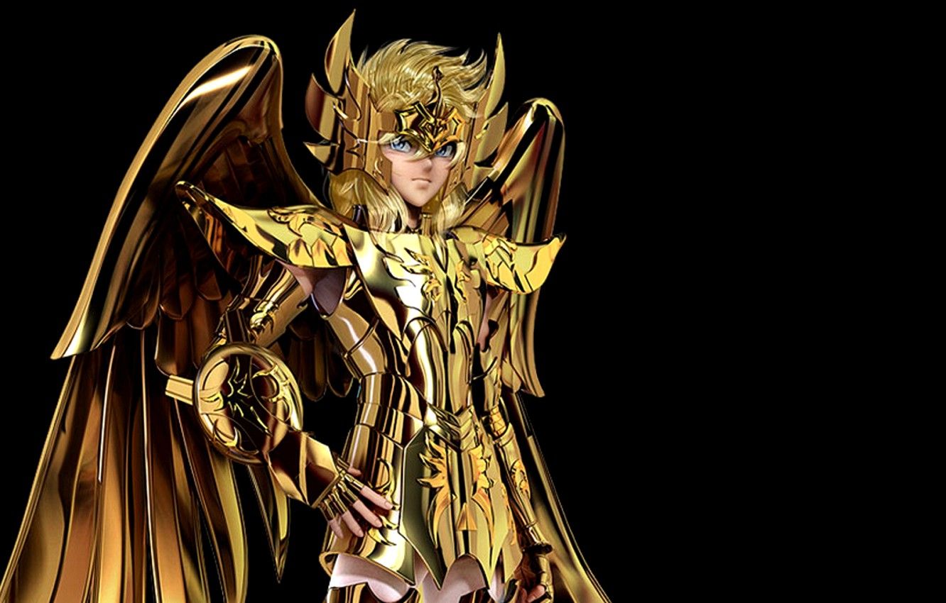Wallpaper cygnus, hyoga, gold saint image for desktop, section прочее