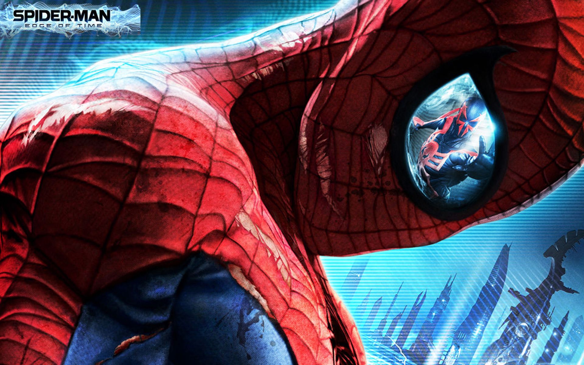 Spider Man Edge Of Time Background. Spider Man Laptop Wallpaper, Spider Man Phone Wallpaper And Spider Man Cartoon Wallpaper