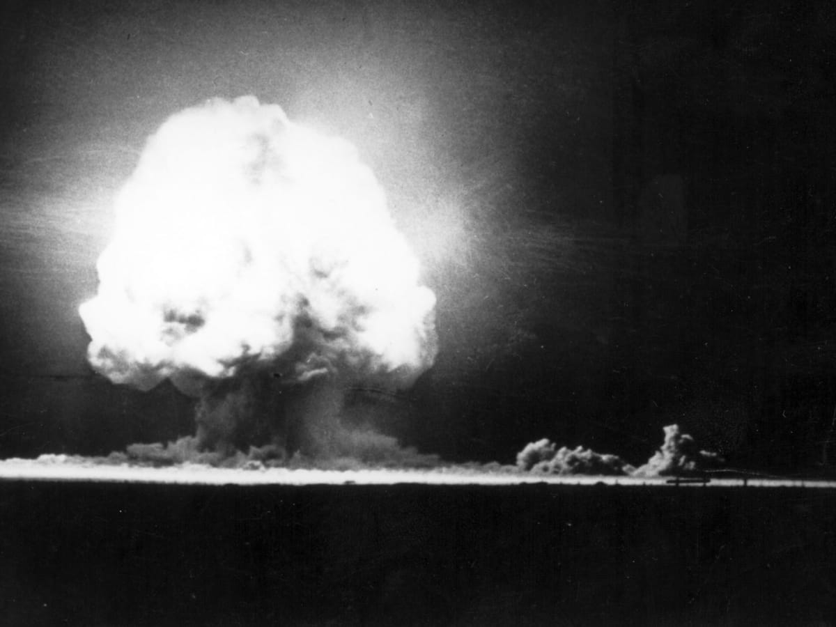 First Atomic Bomb Test Is Successfully Exploded