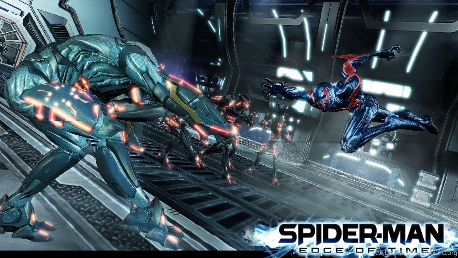 Spider Man: Edge Of Time 2099 Wallpaper Desktop Background