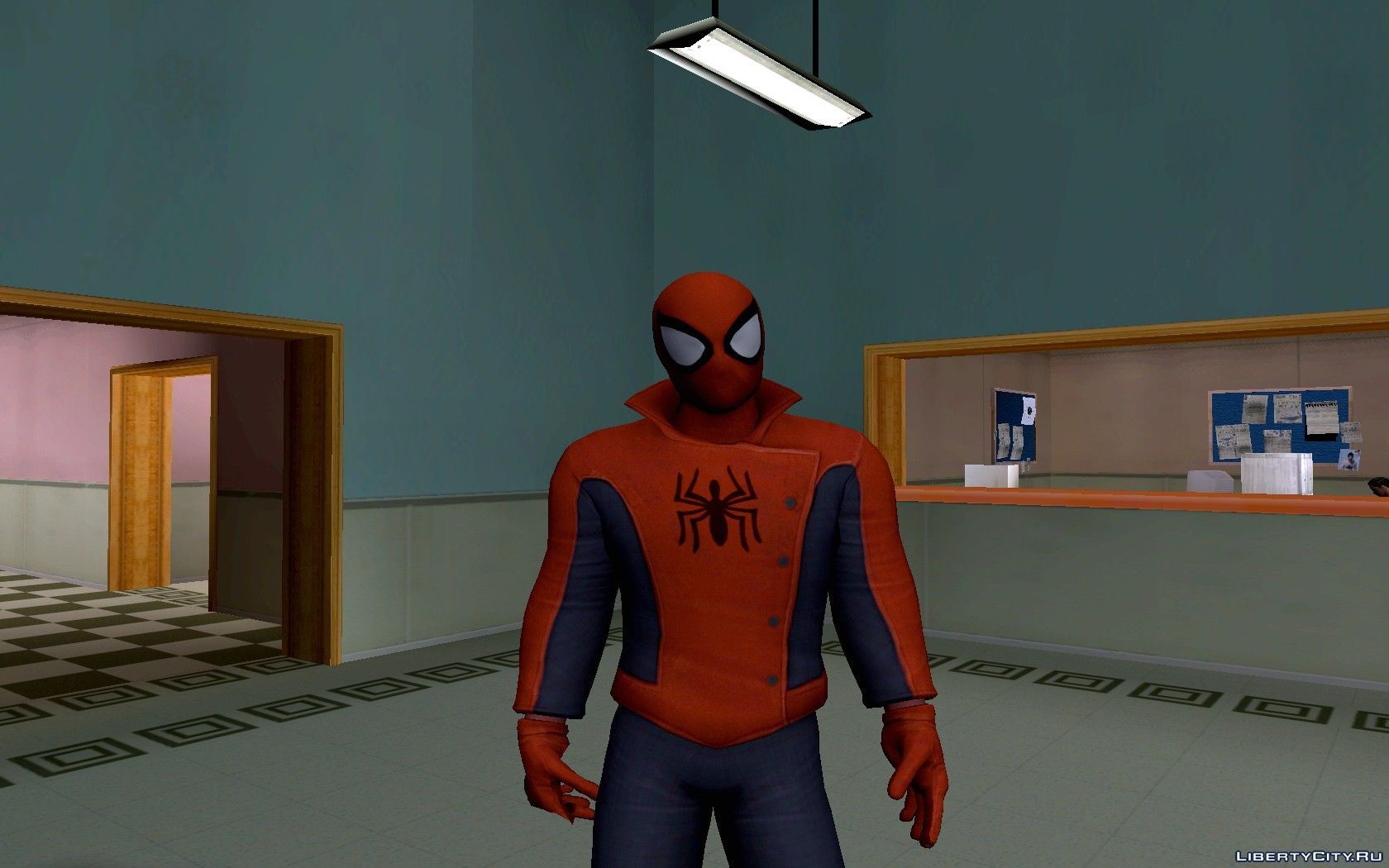 Spiderman From The Game Spider Man Edge Of Time For PS3 For GTA San Andreas