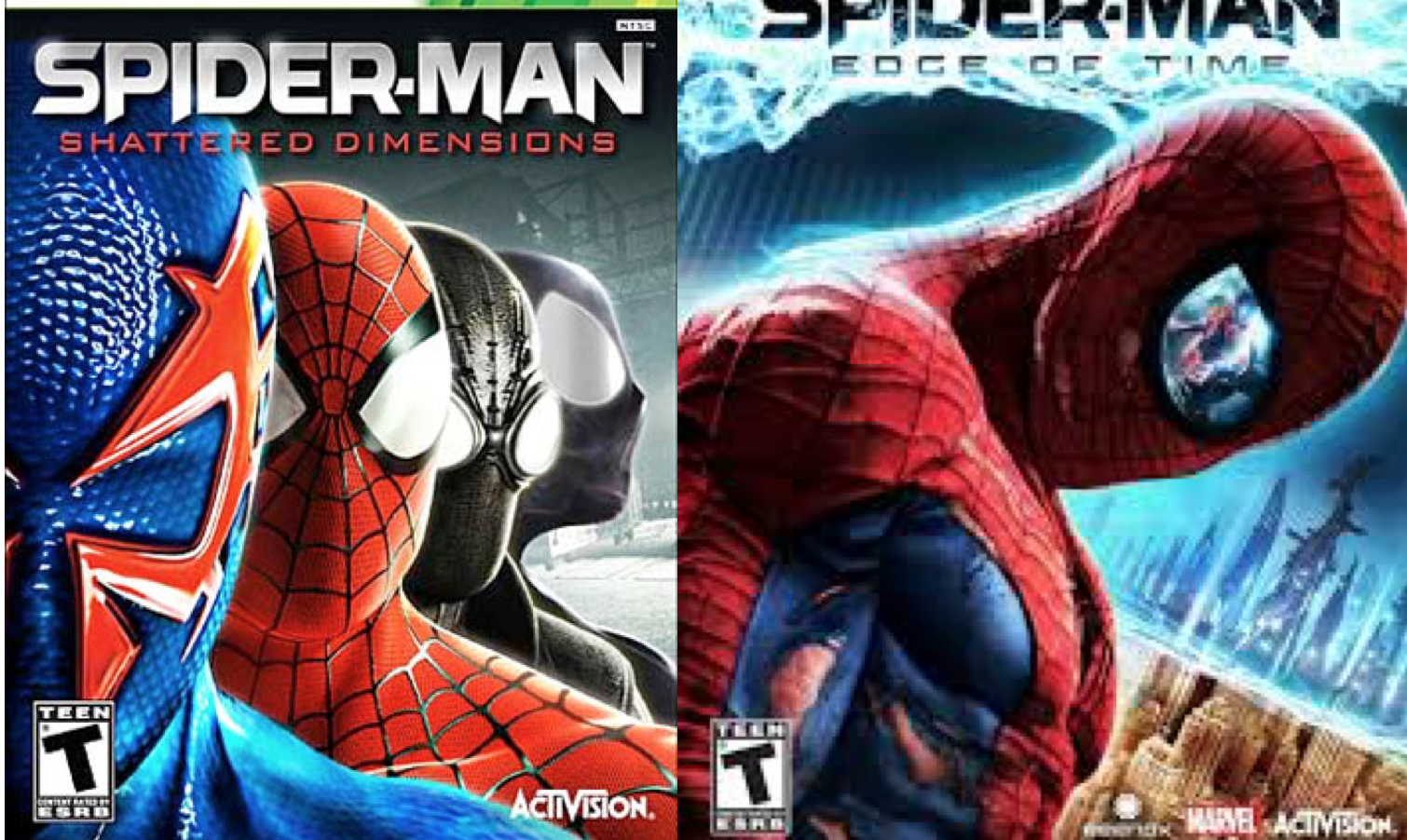 Amazing Spider Games Pt. 2: Shattered Dimensions And Edge Of Time Superheroes Daily Dose Of Superheroes News