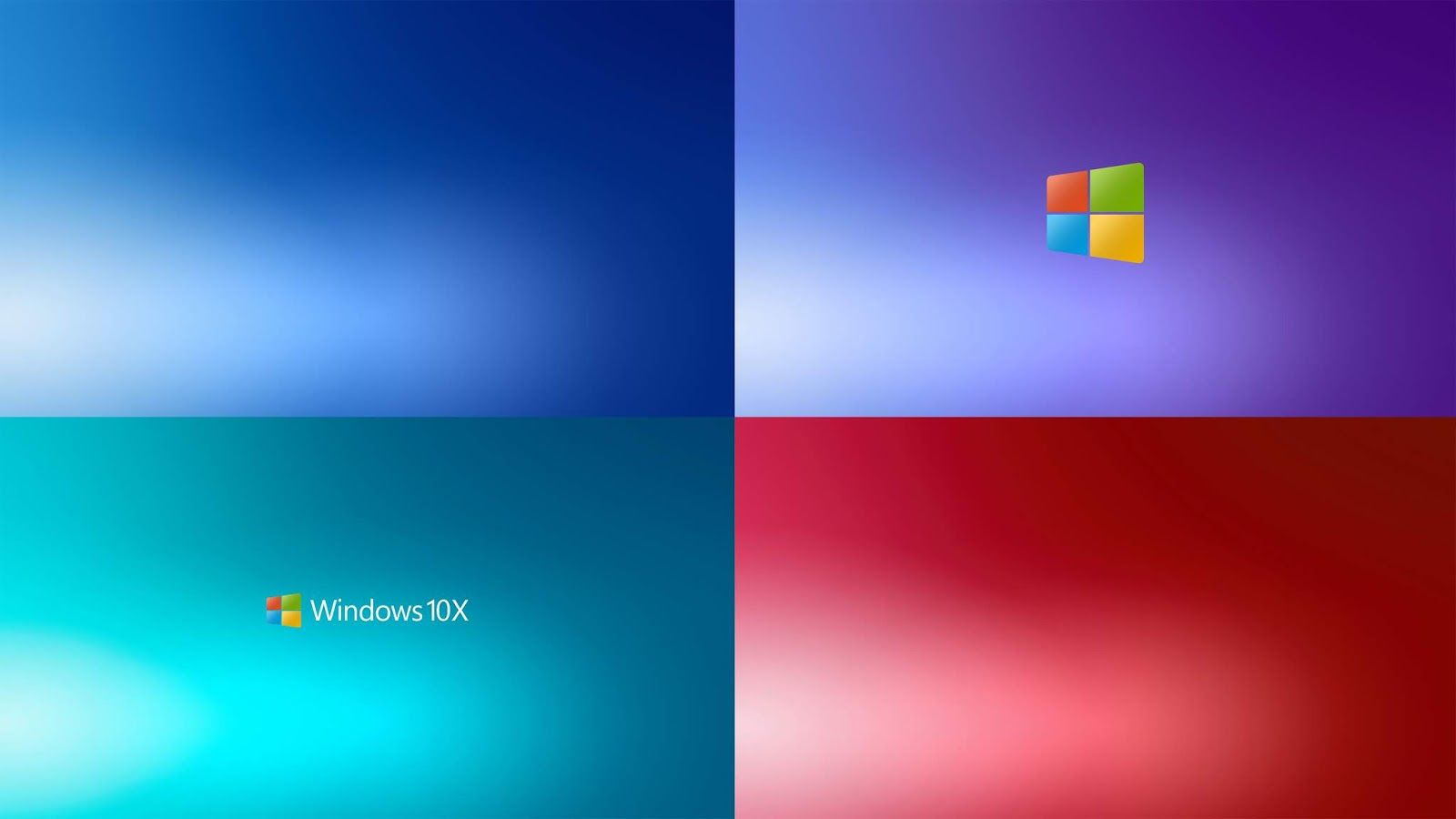 Windows Customs: Windows 10X Wallpaper