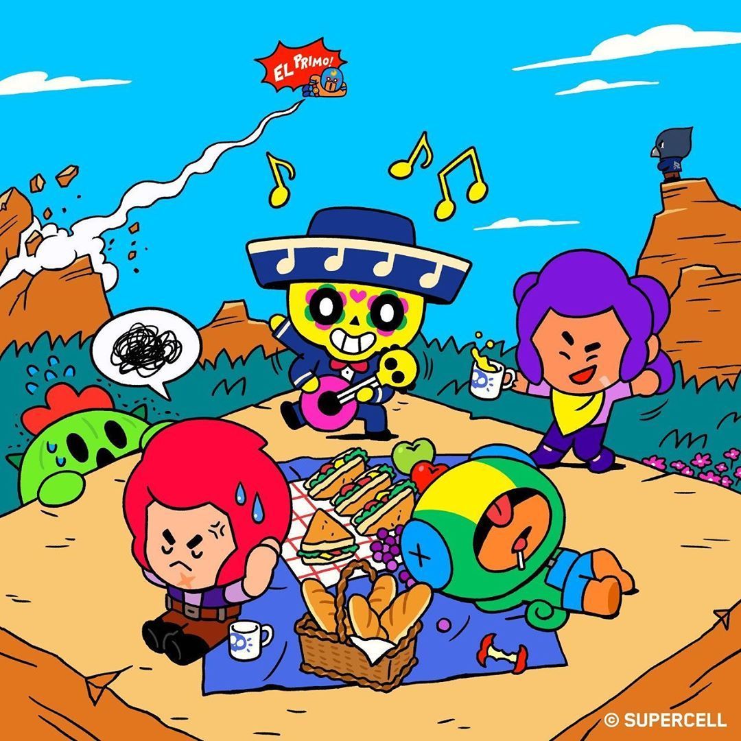 Brawl Stars Line Friends Wallpapers - Wallpaper Cave