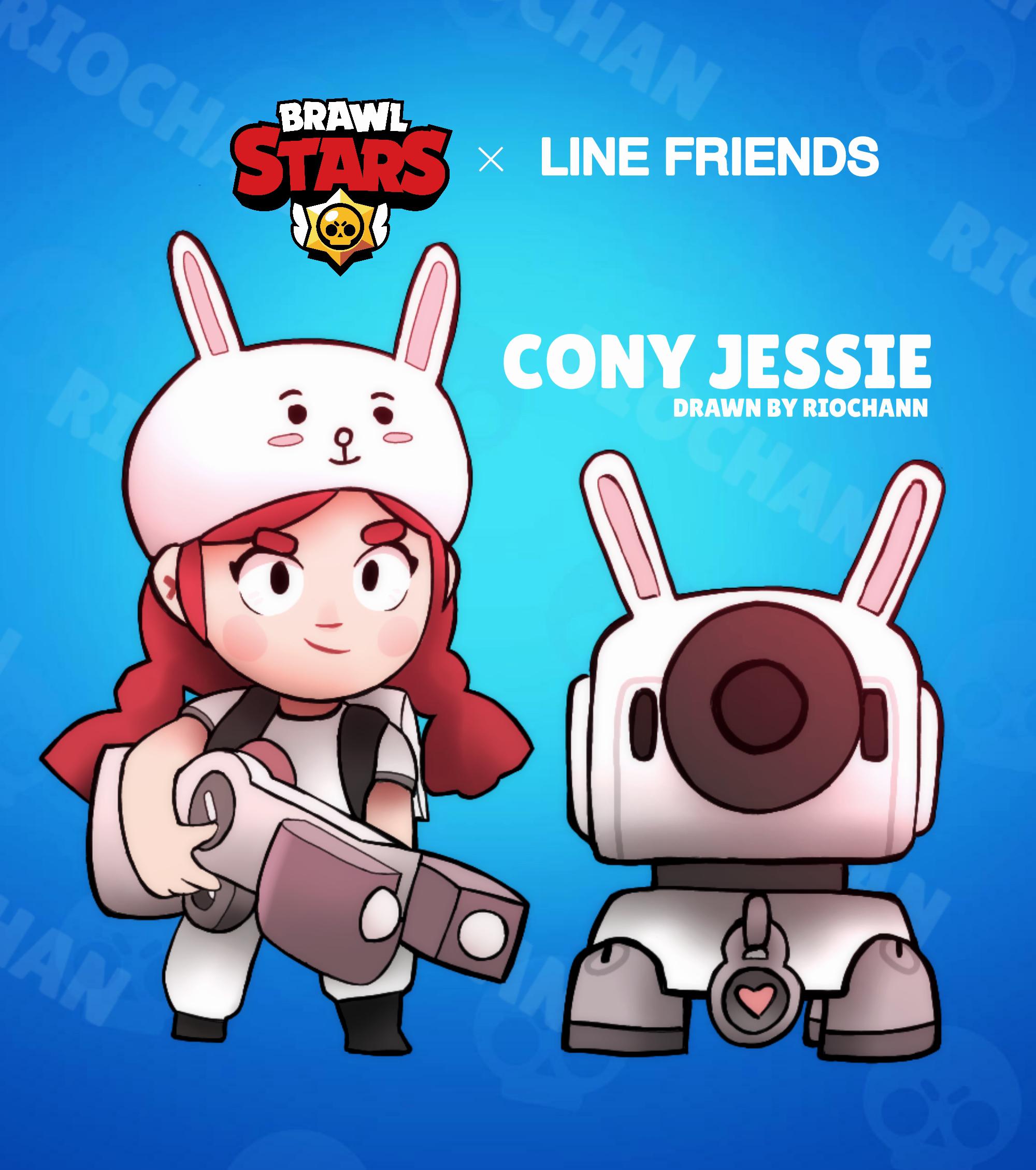 Brawl Stars Line Friends Wallpapers Wallpaper Cave - skin line friend brawl stars