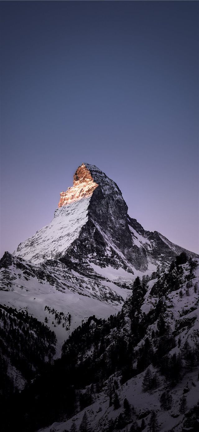 Matterhorn Zermatt Switzerland iPhone X wallpaper. Landscape wallpaper, iPhone wallpaper mountains, Switzerland wallpaper