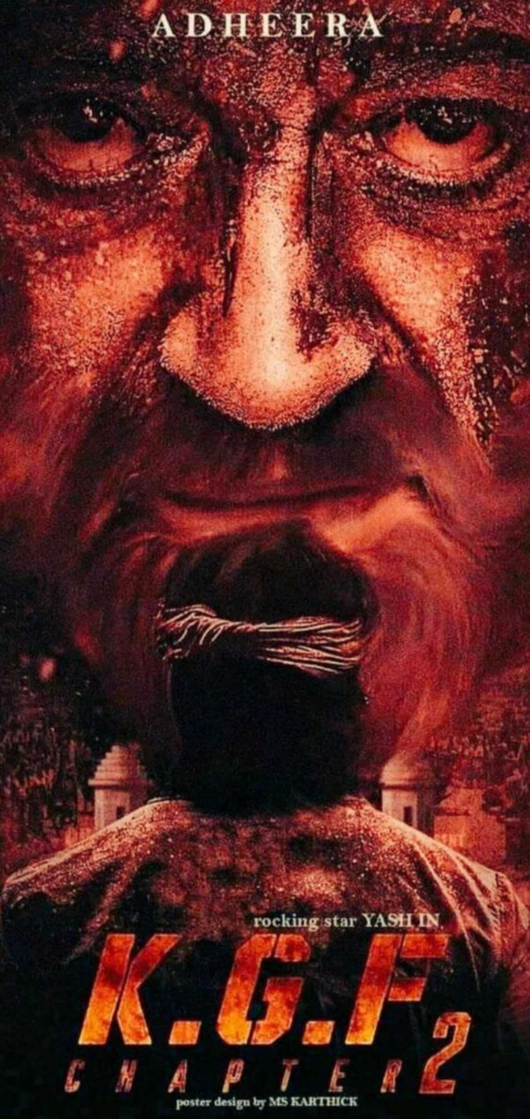 KGF 2 Wallpaper Free HD Wallpaper