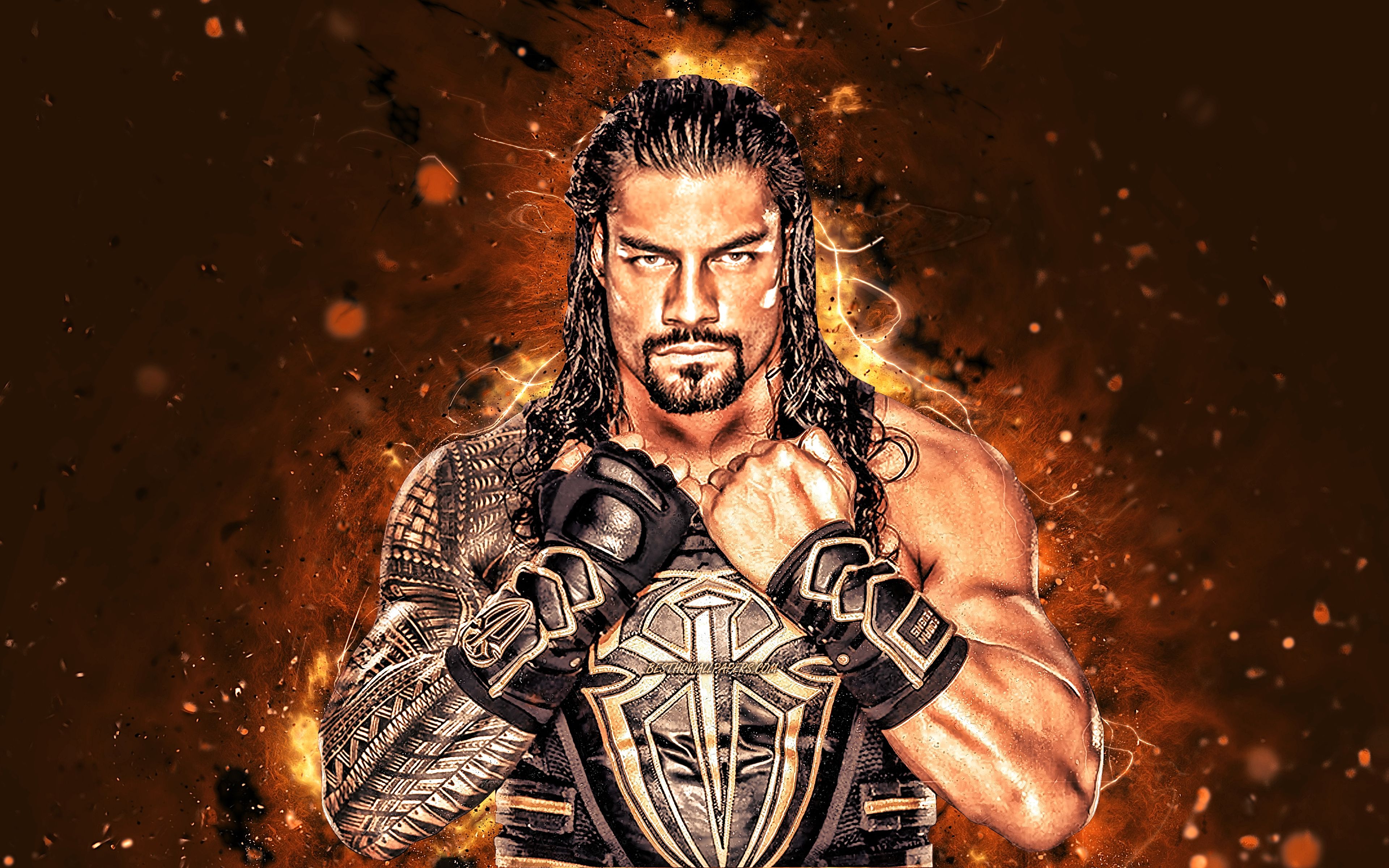 Roman Reigns, 4k, American Wrestlers, Wwe, Wrestling, Roman Reigns Photo Download