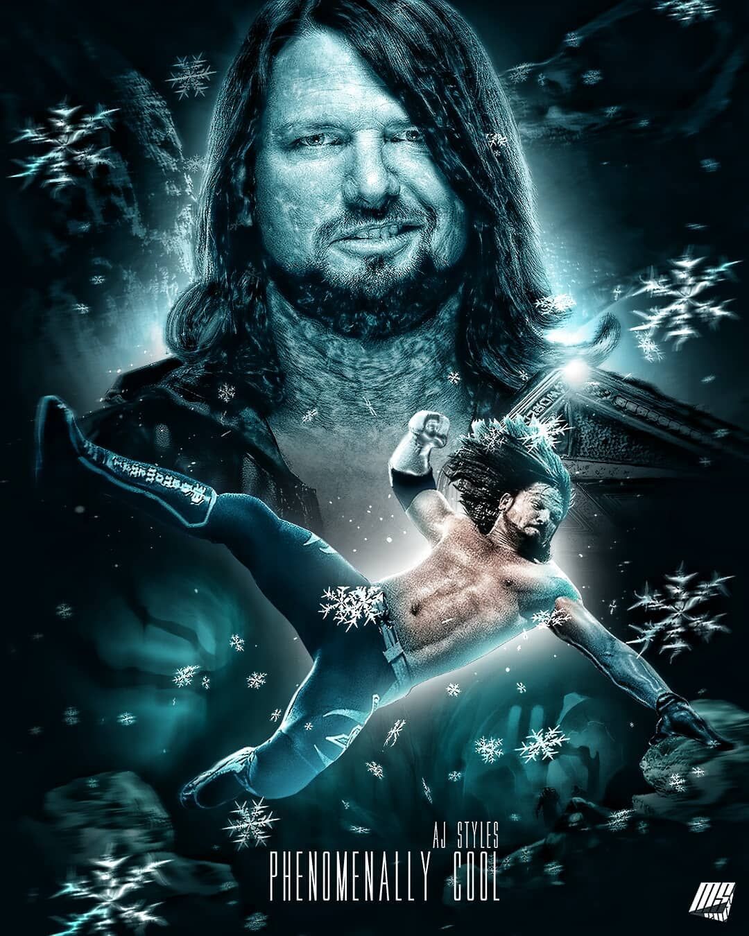 NEW AJ Styles 2016 WWE Superstar of the Year wallpaper! - Kupy Wrestling  Wallpapers