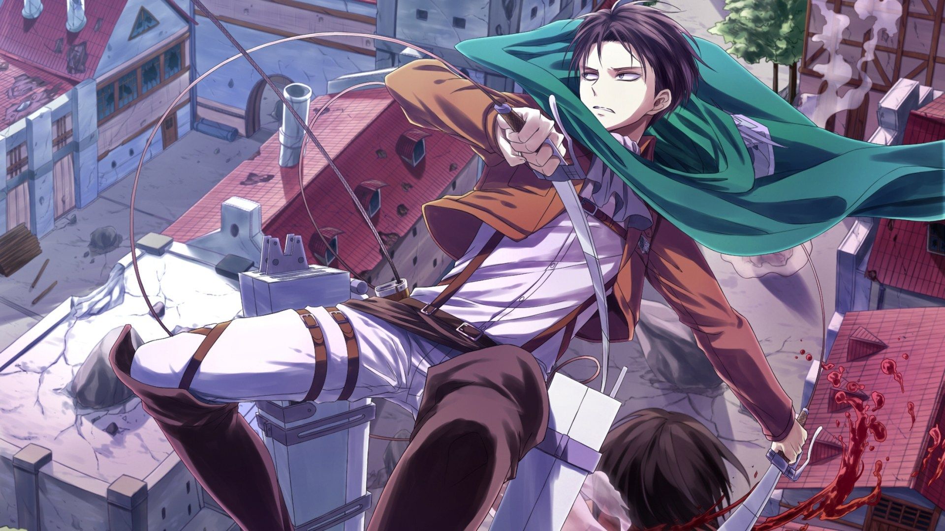 Attack on Titan, Levi Ackerman, Shingeki no Kyojin HD Wallpaper & Background • 21741 • Wallur