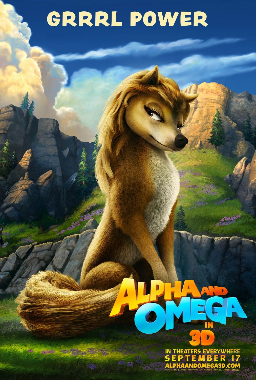 Alpha and Omega Movie Poster ( of 7)