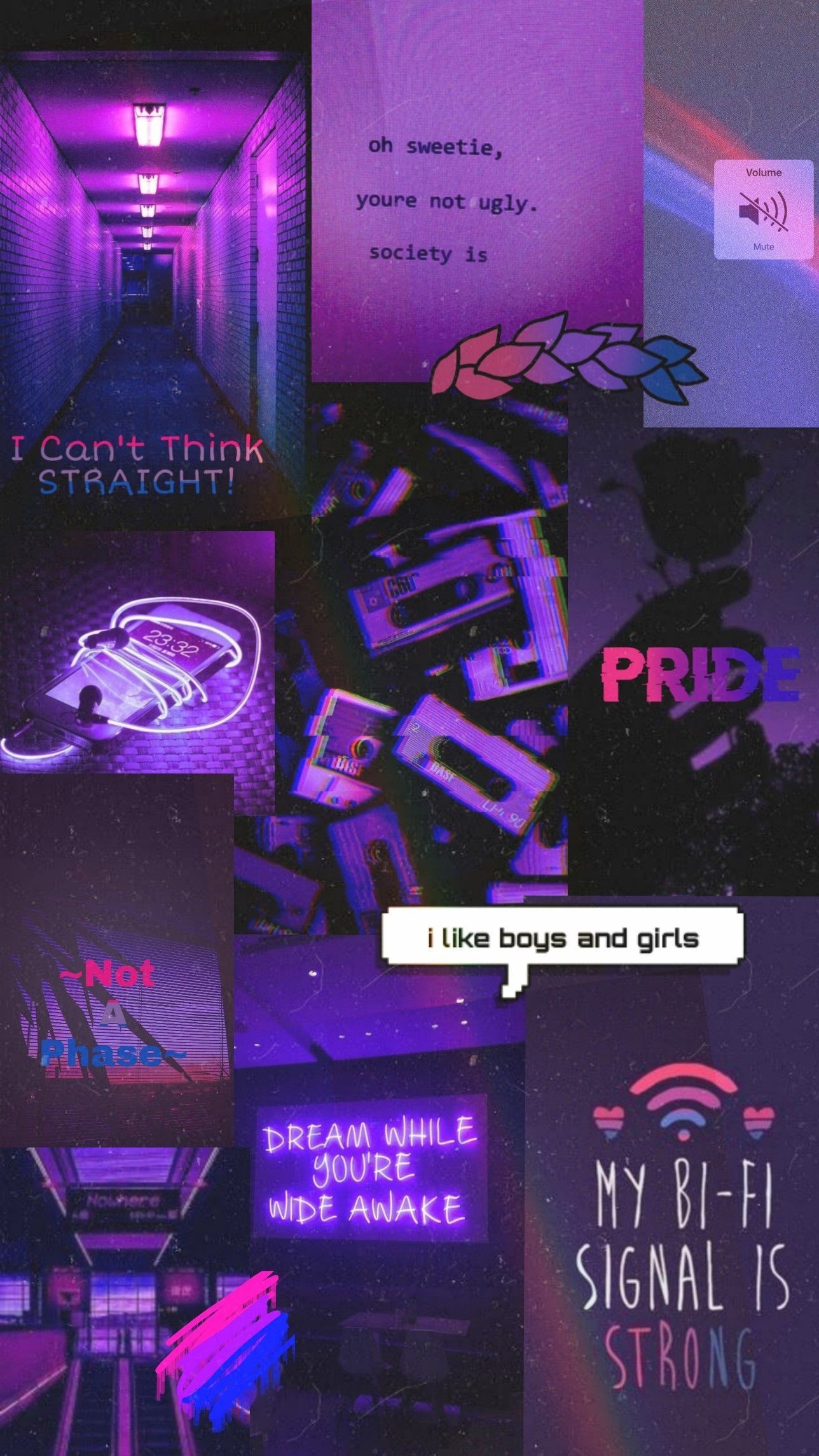 Bisexual Aesthetic Wallpaper Free Bisexual Aesthetic Background
