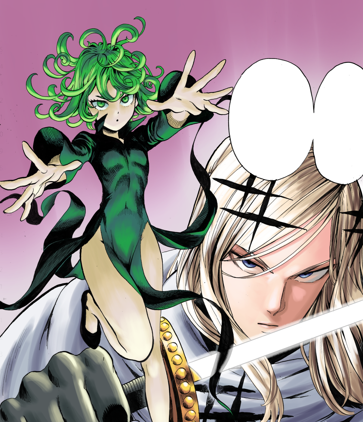 flasy flash a tatsumaki Punch Man Wallpaper