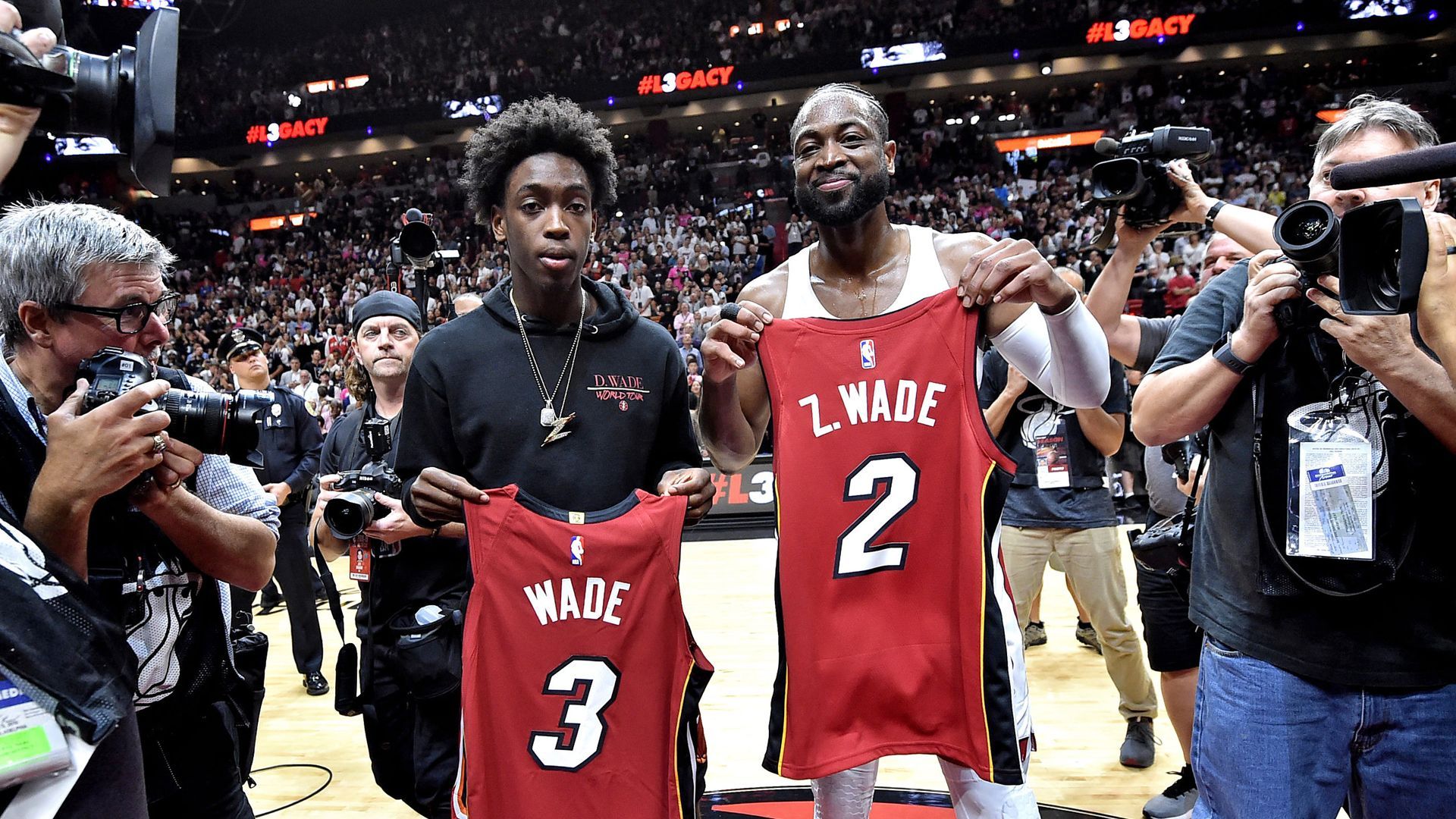 Dwyane Wade frustrated about son's playing time during high school title game