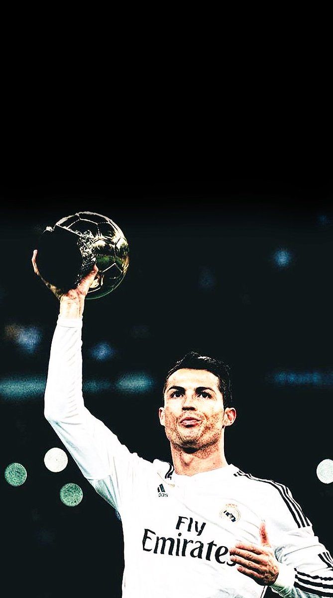 False Ronaldo x Ballon D' Or. Mobile Wallpaper