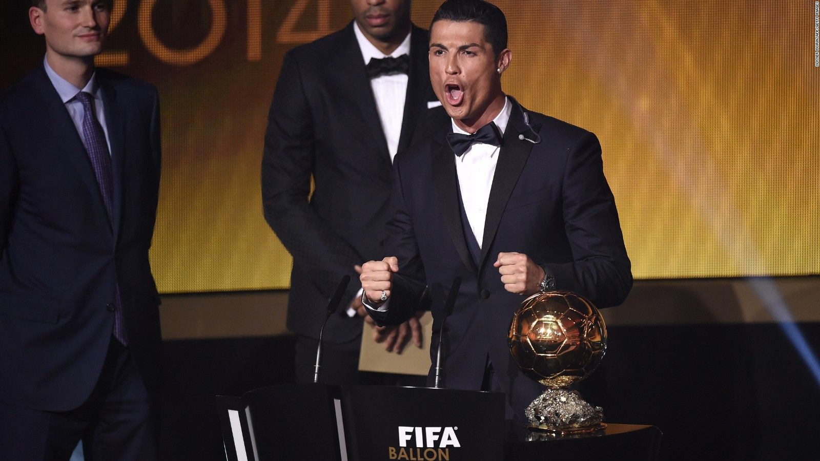 Cristiano Ronaldo wins Ballon d'Or 2014