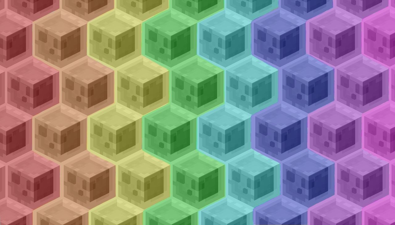 Minecraft Slime Wallpaper