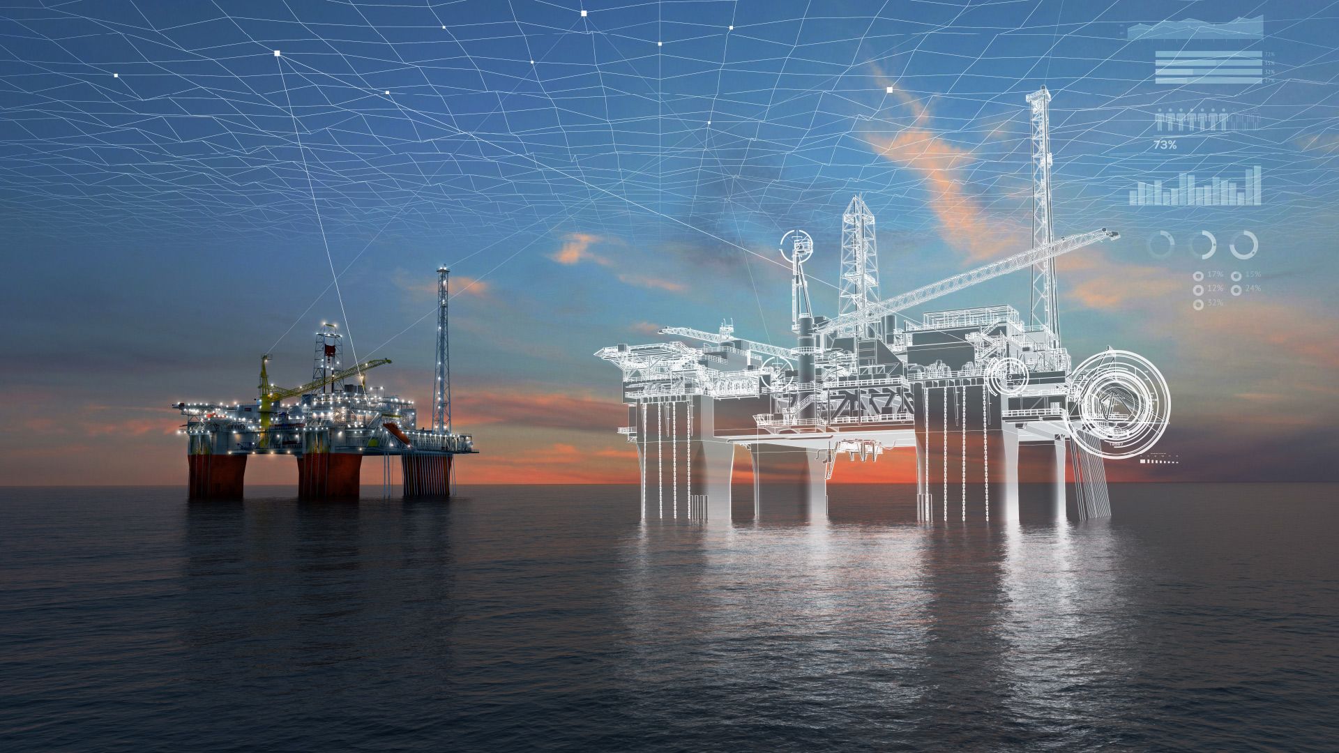 Digital Twin Oil And Gas Wallpaper & Background Download
