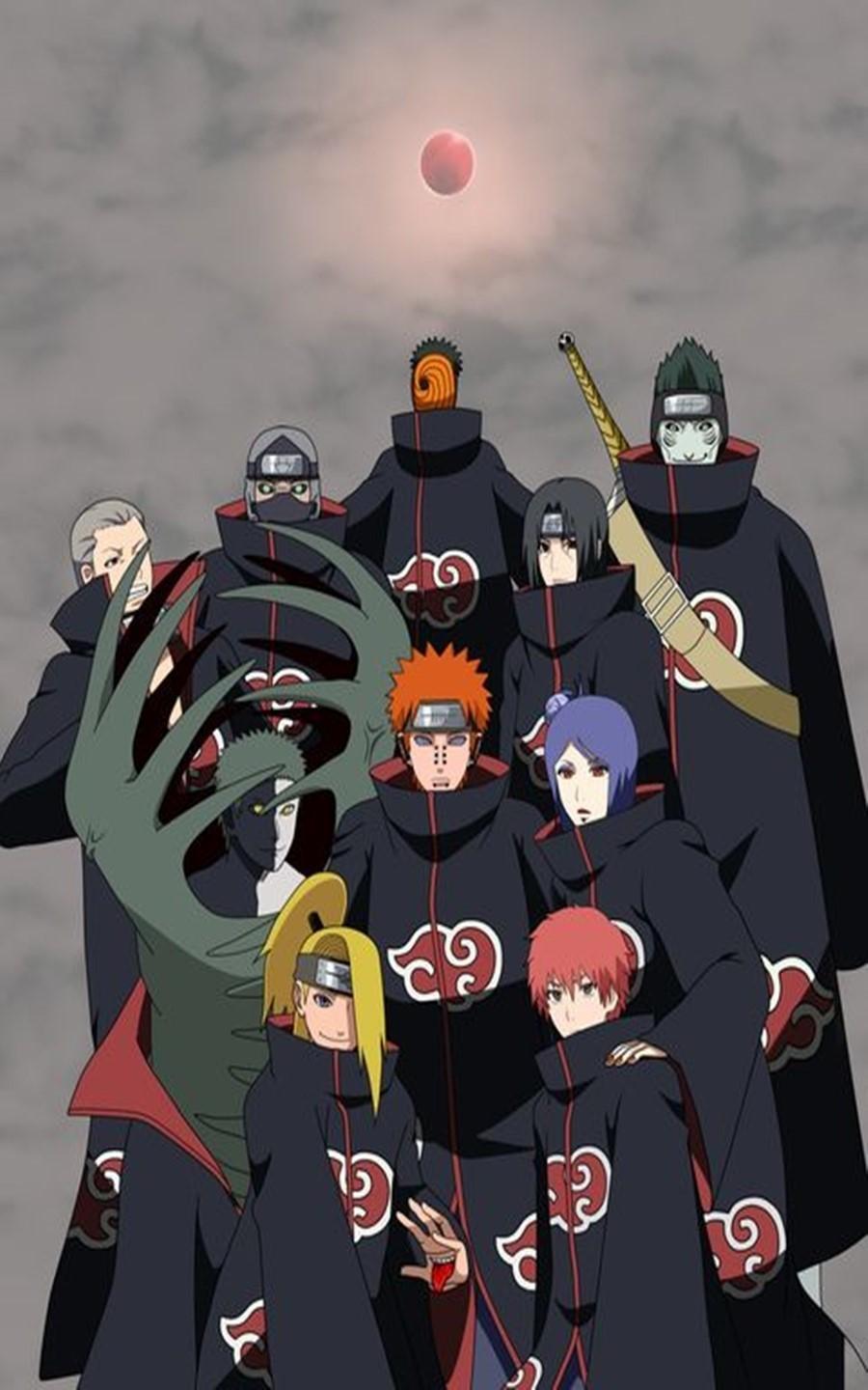 Akatsuki Cloud iPhone, símbolo da akatsuki Papel de parede de celular HD