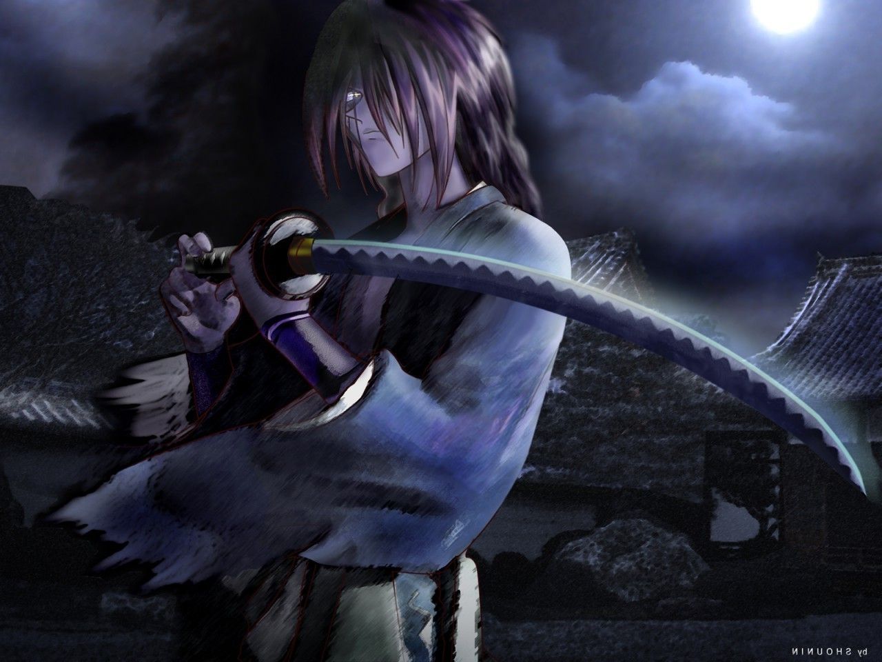 anime, Rurouni Kenshin, Sword, Himura Kenshin Wallpaper HD / Desktop and Mobile Background