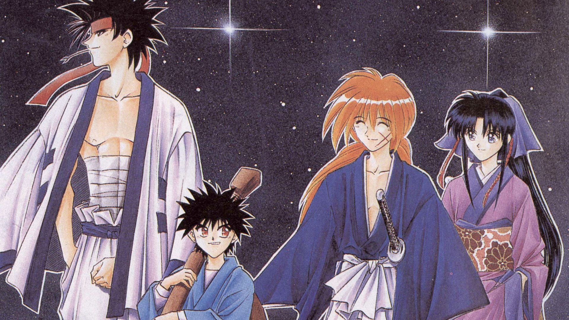 Kenshin Himura, Rurouni Kenshin, Sagara Sanosuke HD Wallpaper & Background • 19669 • Wallur