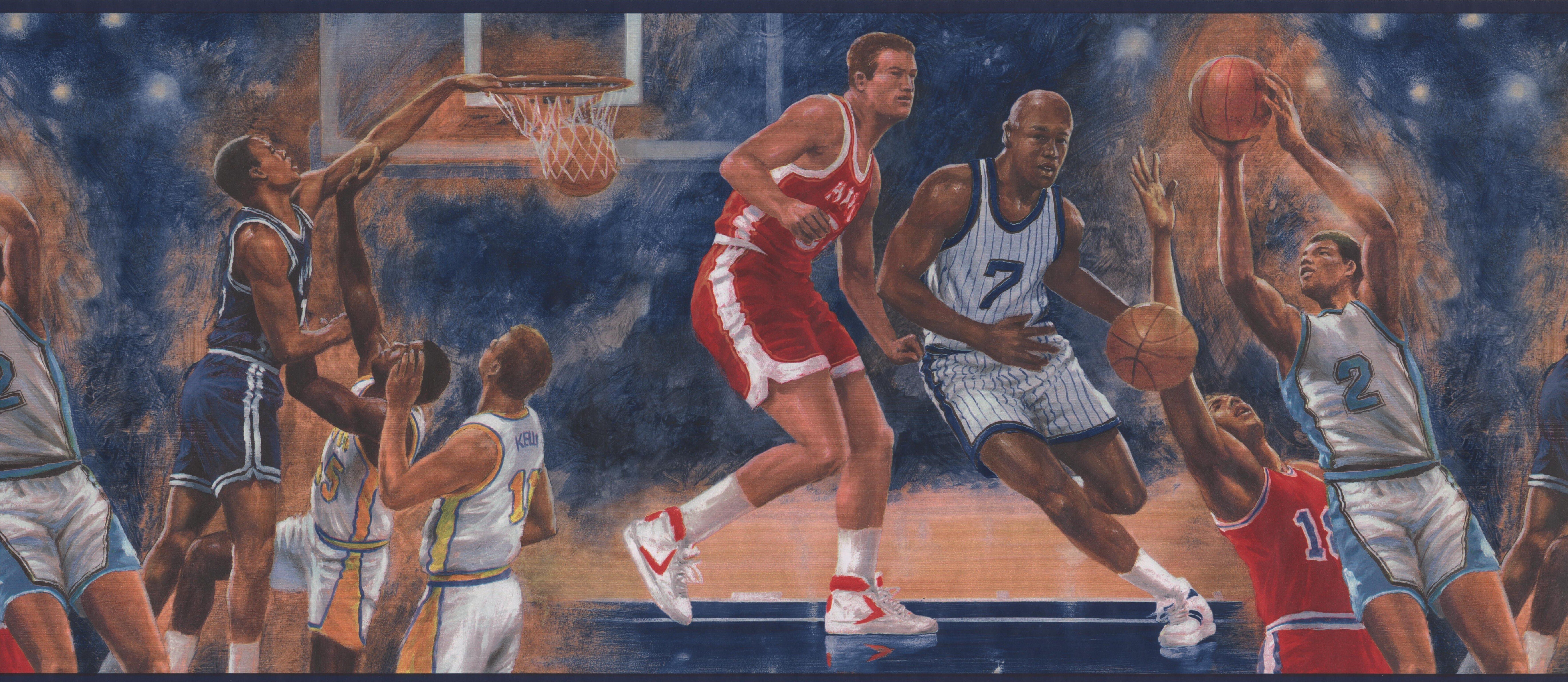 Vintage Basketball Wallpaper