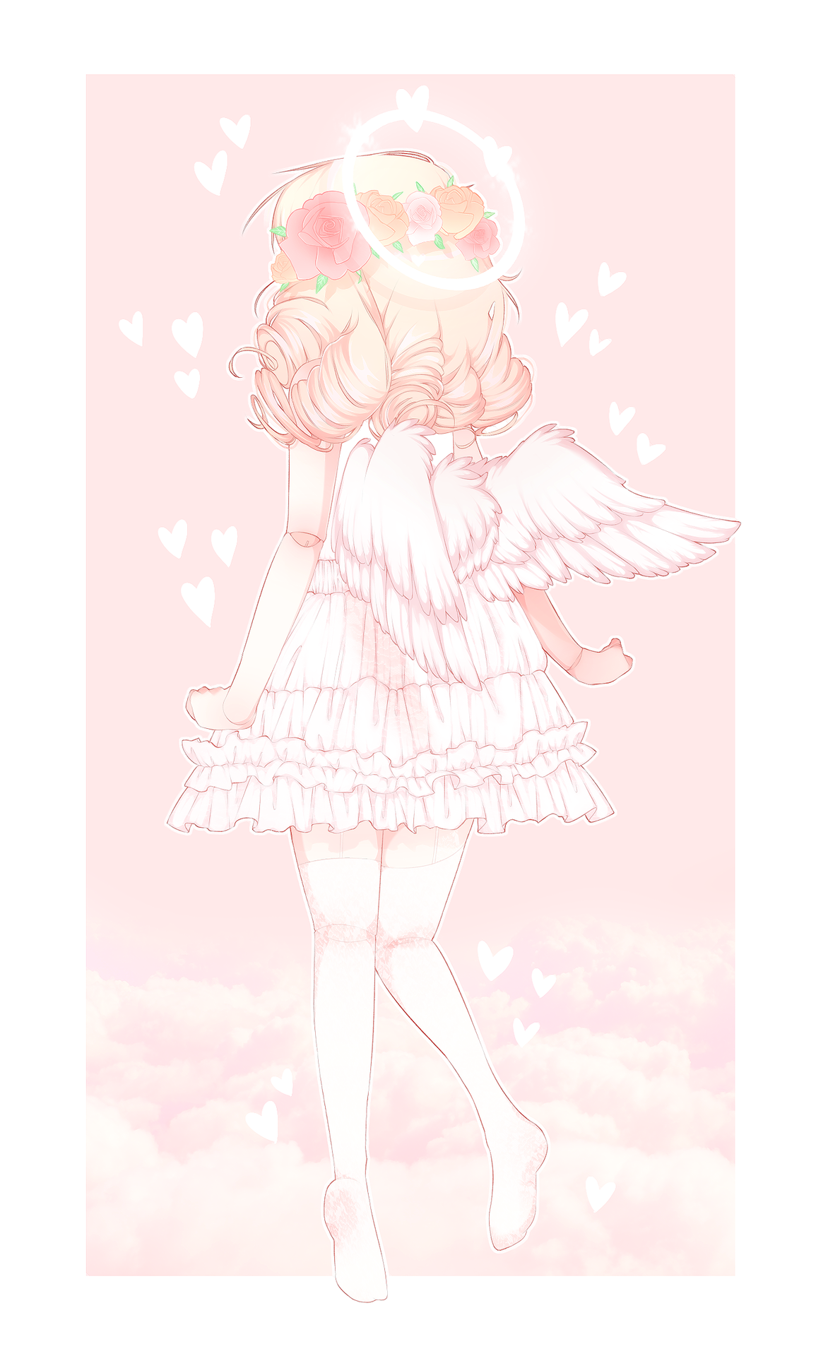 Aesthetic Pink Anime Wallpaper