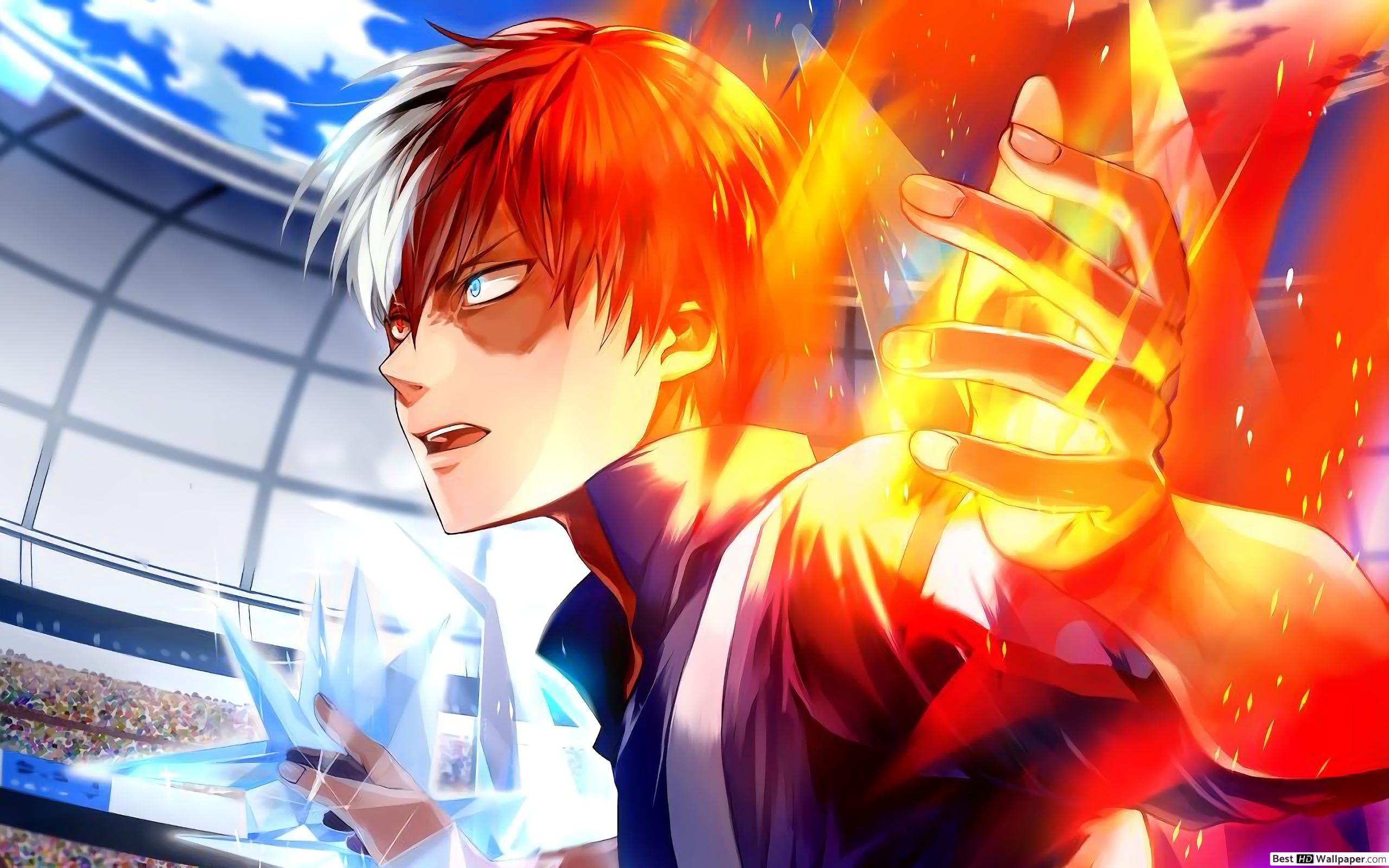 Todoroki Bnha Laptop Wallpaper