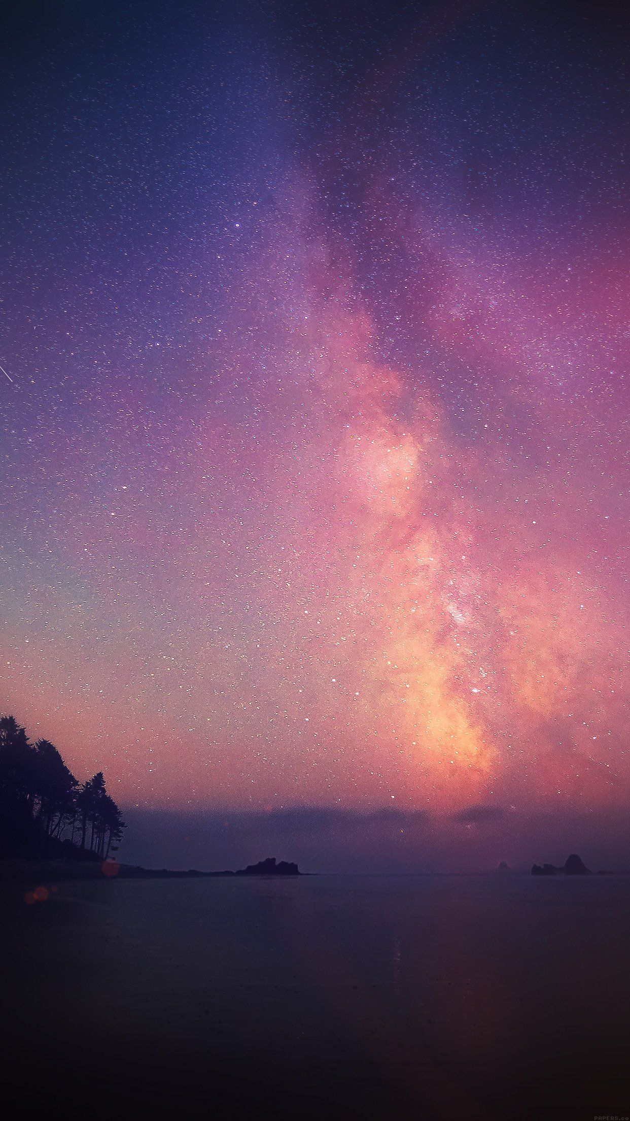 Gorgeous galaxy wallpaper for iPhone and iPad