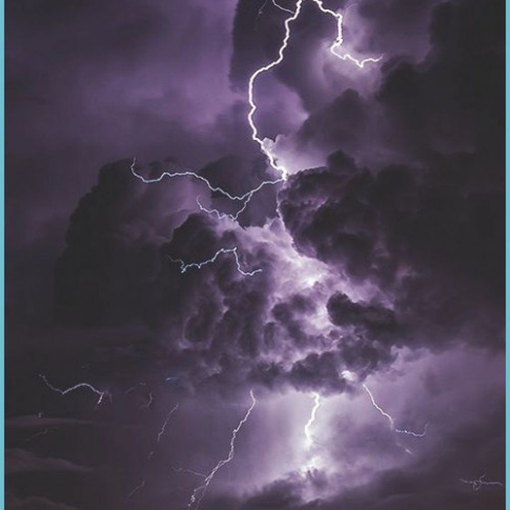 Youth In The Woods Lightning Photography, Sky Aesthetic, Purple