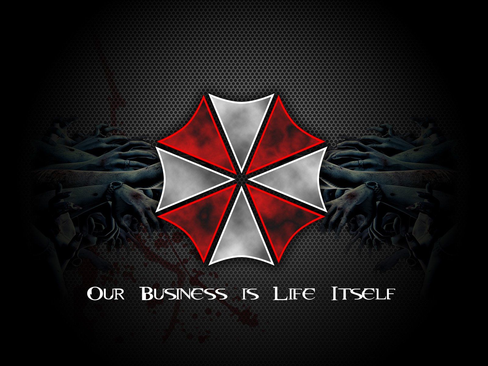 resident evil umbrella wallpaper