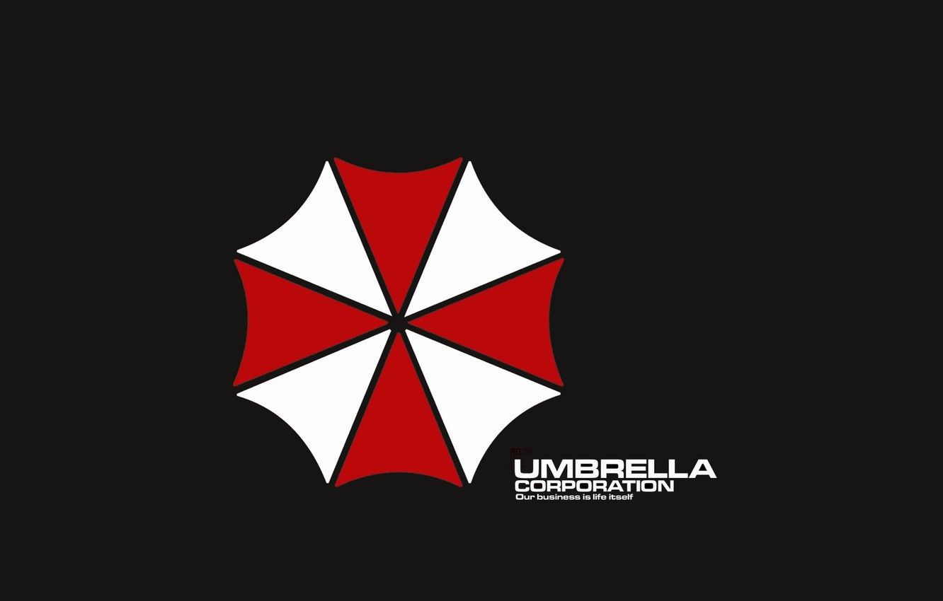 Wallpaper logo, game, Resident Evil, Umbrella, Biohazard, Umbrella Corp., japonese, Umbrella Co., Umbrela Corporation image for desktop, section игры