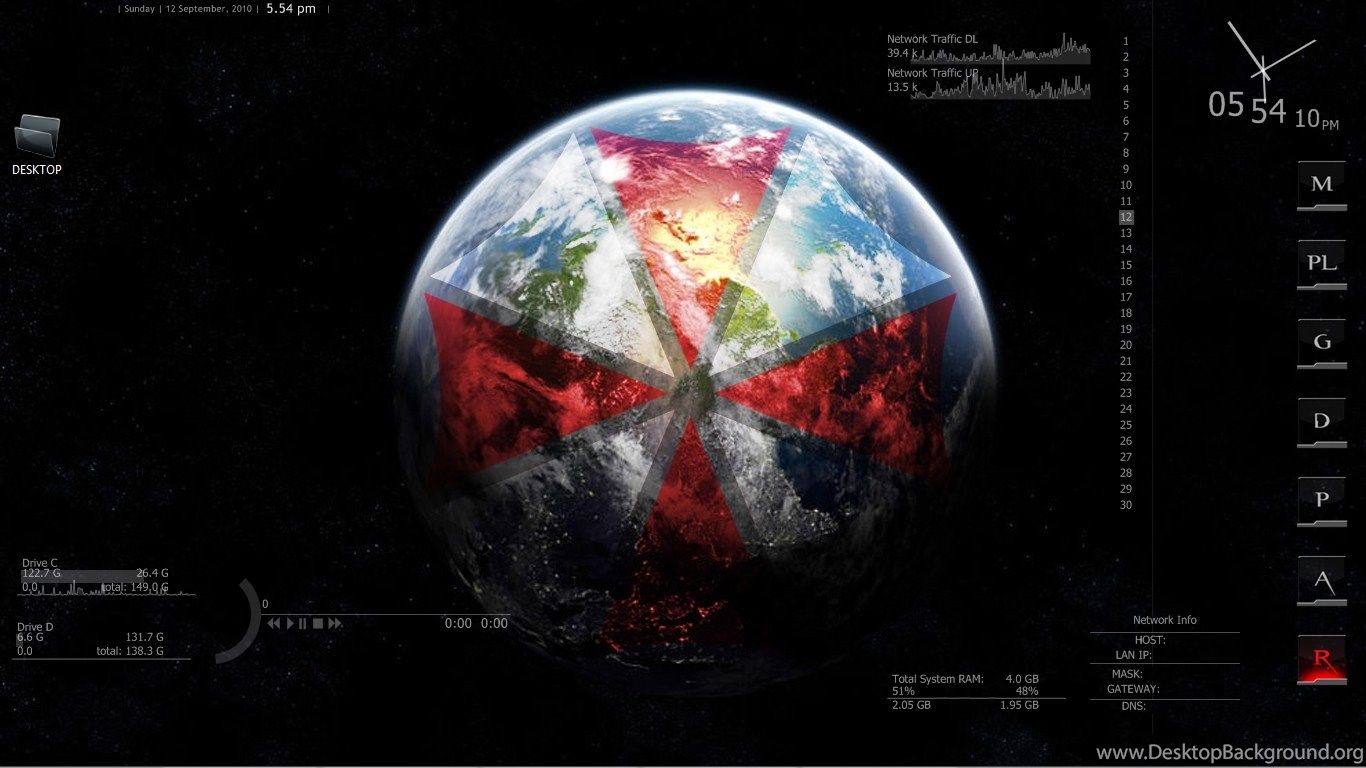 HD Umbrella Corporation Resident Evil Wallpaper HD Full Size. Desktop Background
