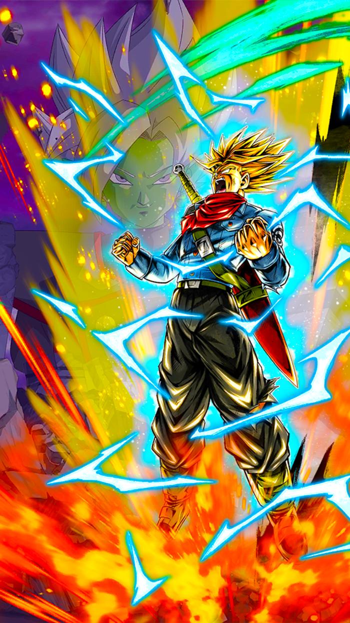 Super Saiyan Trunks wallpaper for iPhone, samsung and huawei mobile phones
