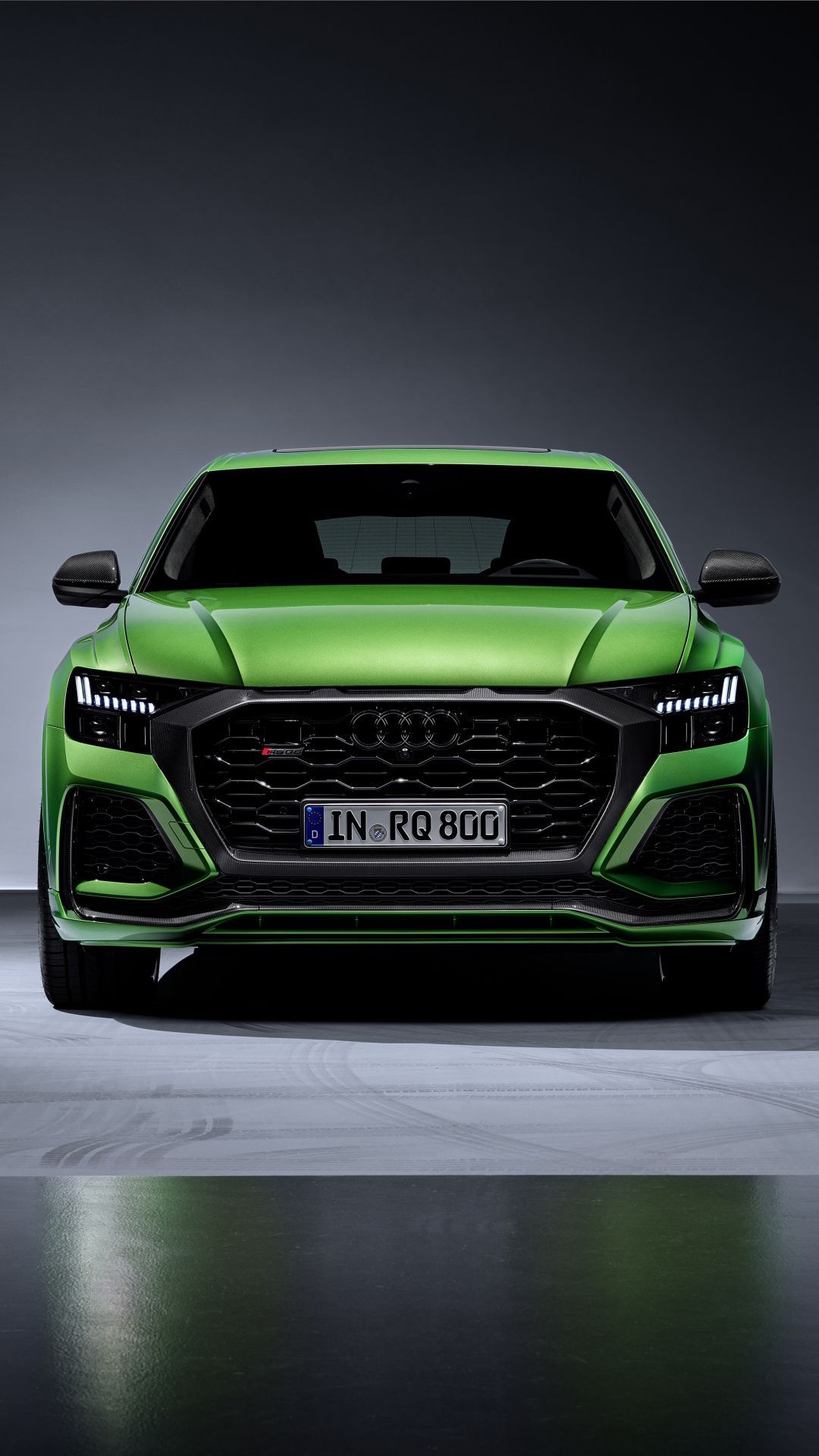 Front View, Green Audi Q8 Wallpaper. Audi, Cool Car Background, Audi Rs