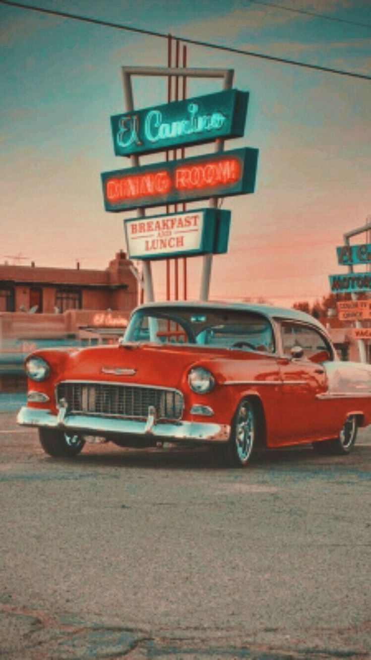 Wallpaper background lockscreen iPhone cars car retro America