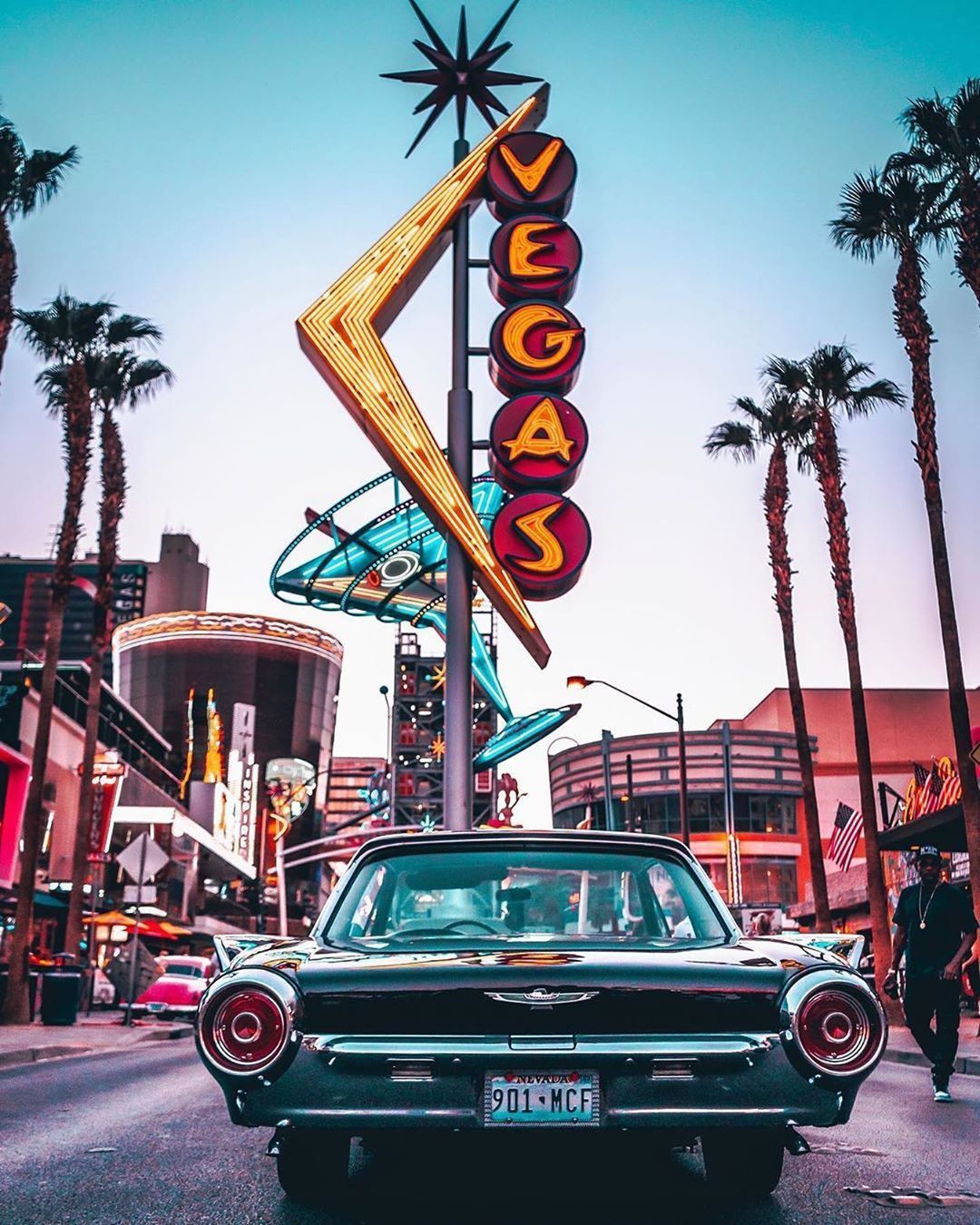 Las Vegas on Instagram: “Old school, all the way
