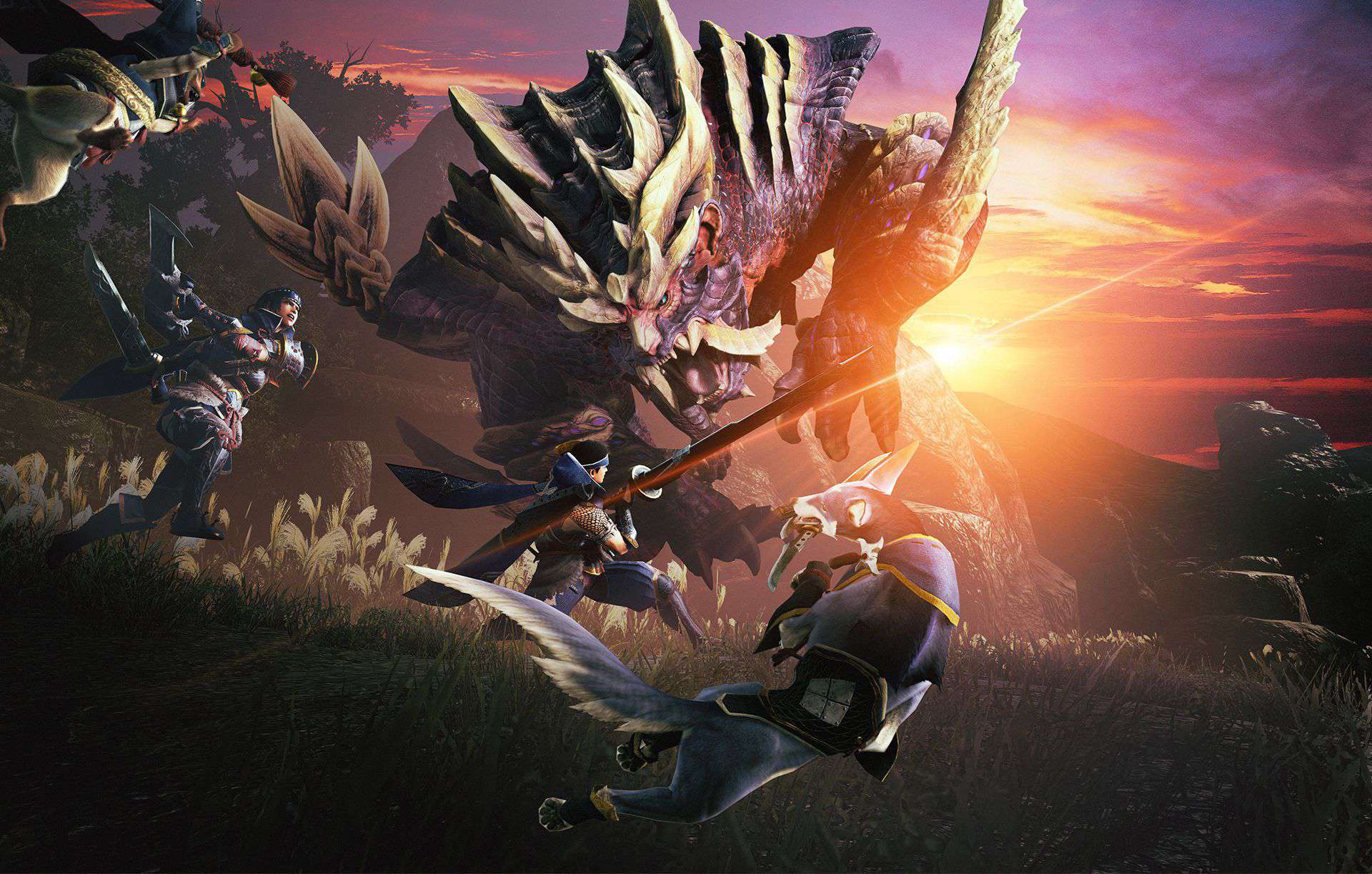 Monster Hunter Rise Wallpapers Wallpaper Cave