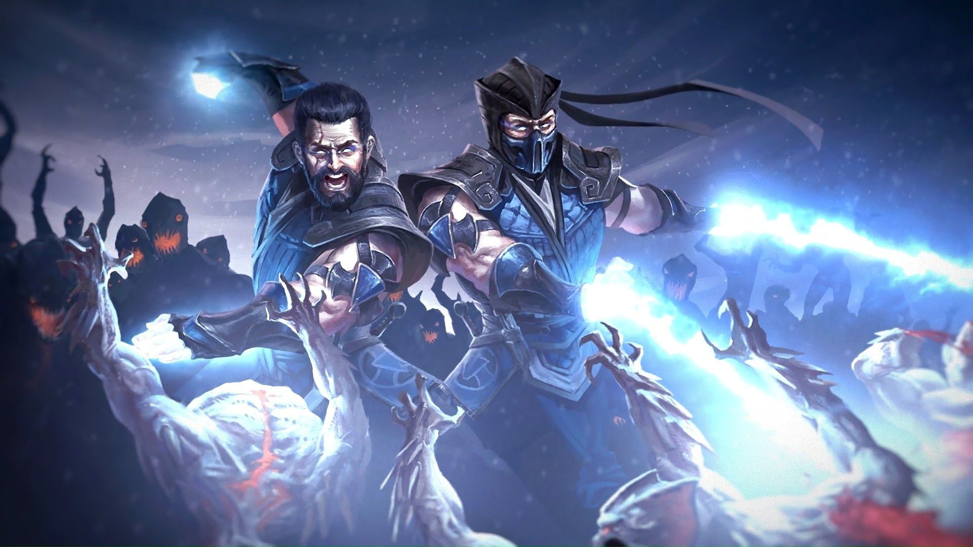 Sub Zero Mortal Kombat 11 4K Wallpaper