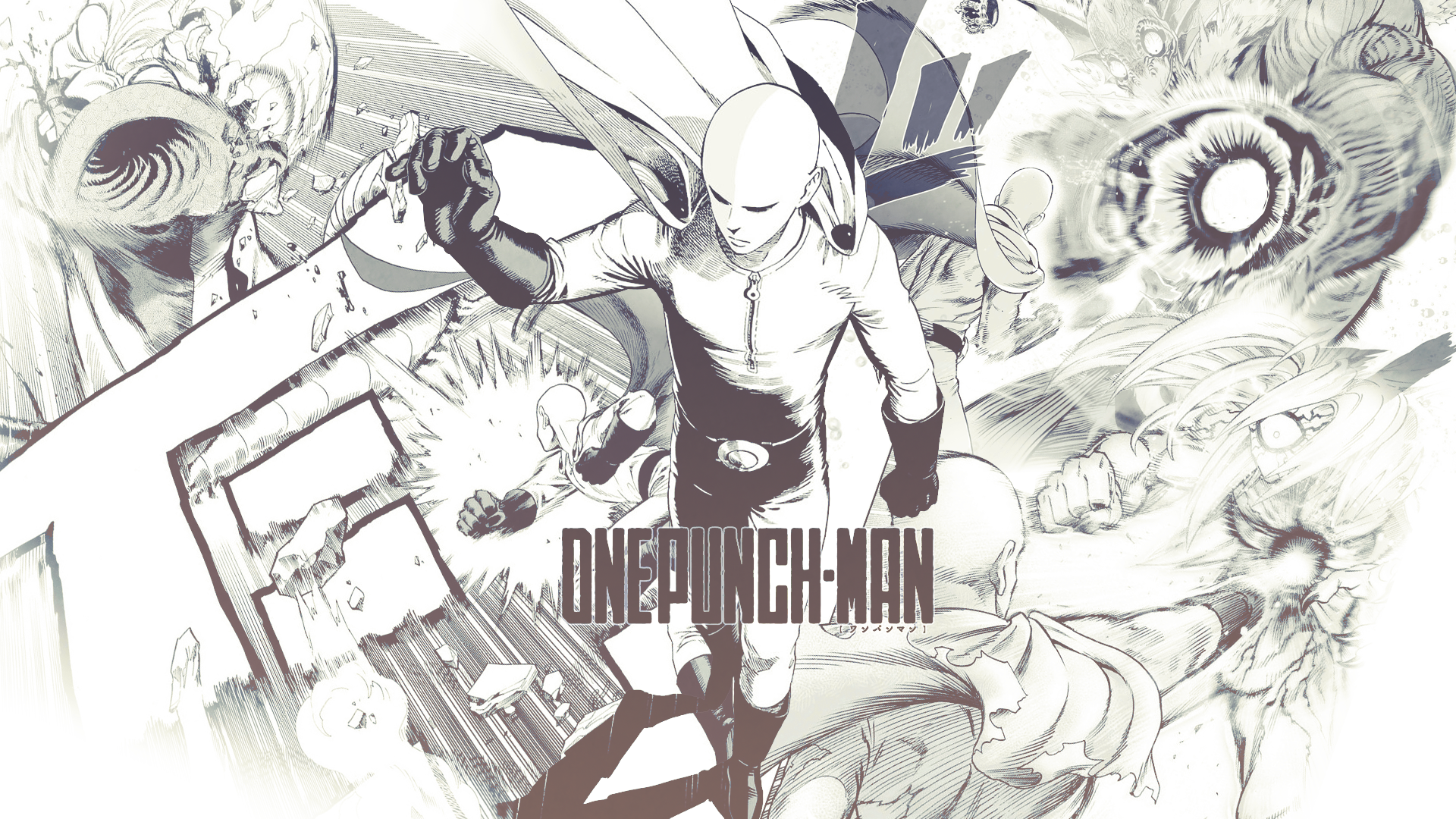 manga, One, Punch Man, Saitama - wallpaper #203923 (1920x1080px) on