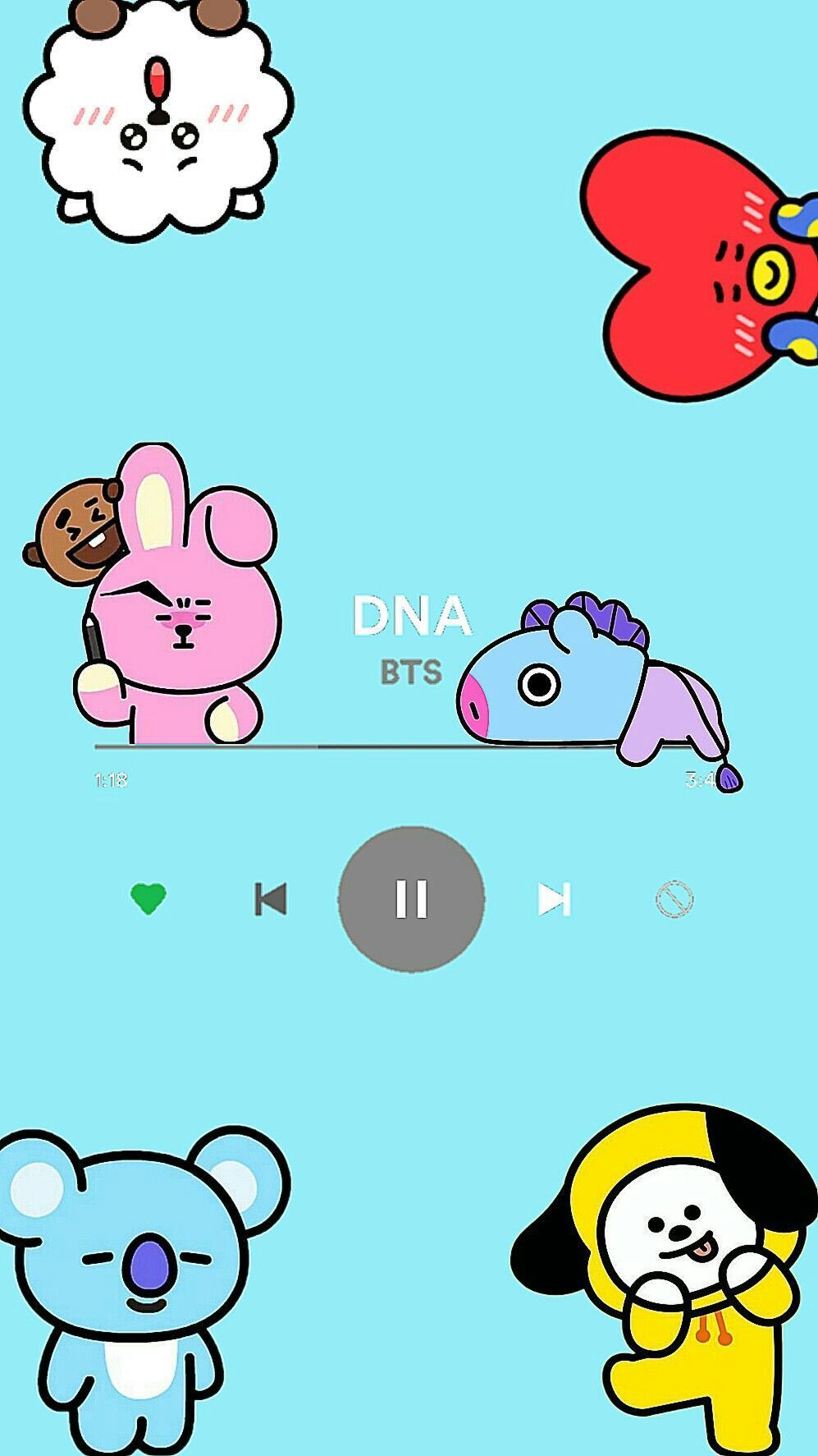 Bt21 And Bts Wallpapers Wallpaper Cave