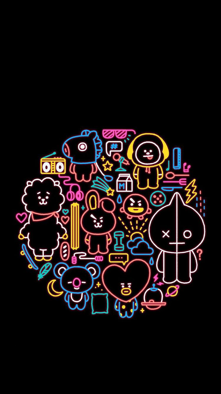 BT21 Wallpaper DeskP