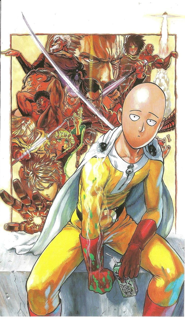 manga, One, Punch Man, Saitama - wallpaper #203923 (1920x1080px) on