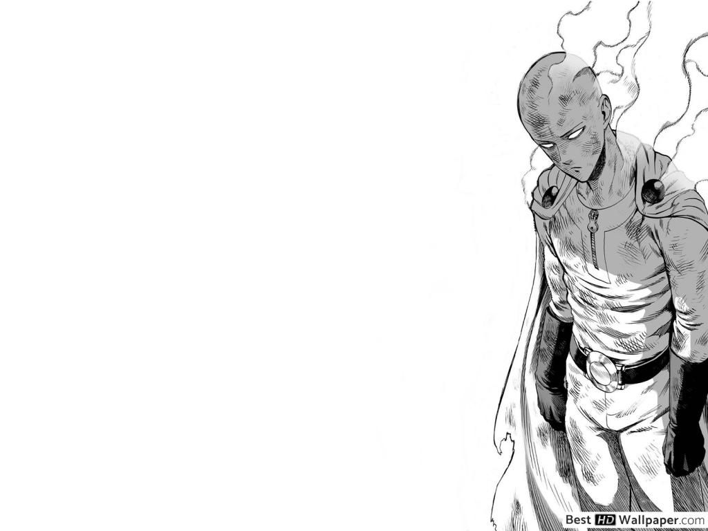 One Punch Man, Hero, Tired HD wallpaper download