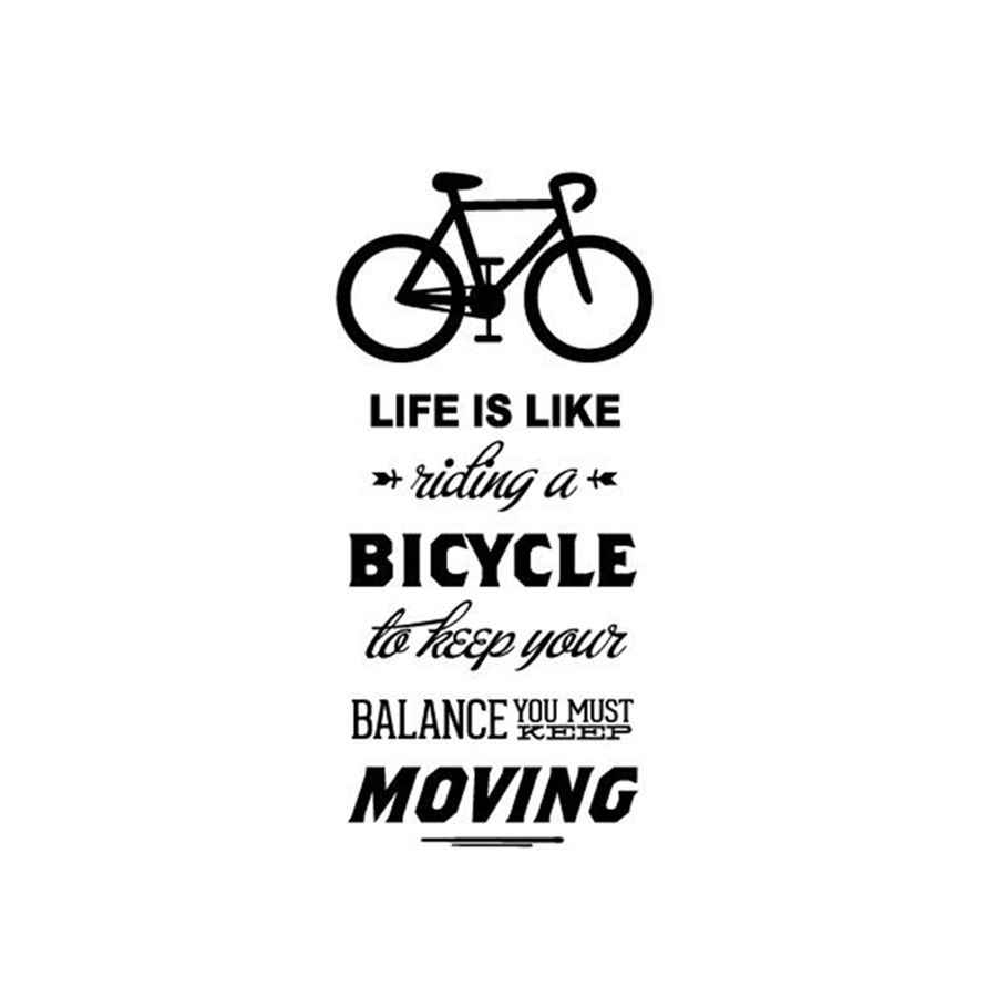 Quotes Life Like Bicycle Is Riding Quote Bike Sport Diy Vinyl Art Wall Decor Stickers Wallpaper Home Decorationsticker Wallpaperhome Decorwall Sticker Aliexpress Quotes 44 Remarkable Life Like A Bicycle Picture Ideas