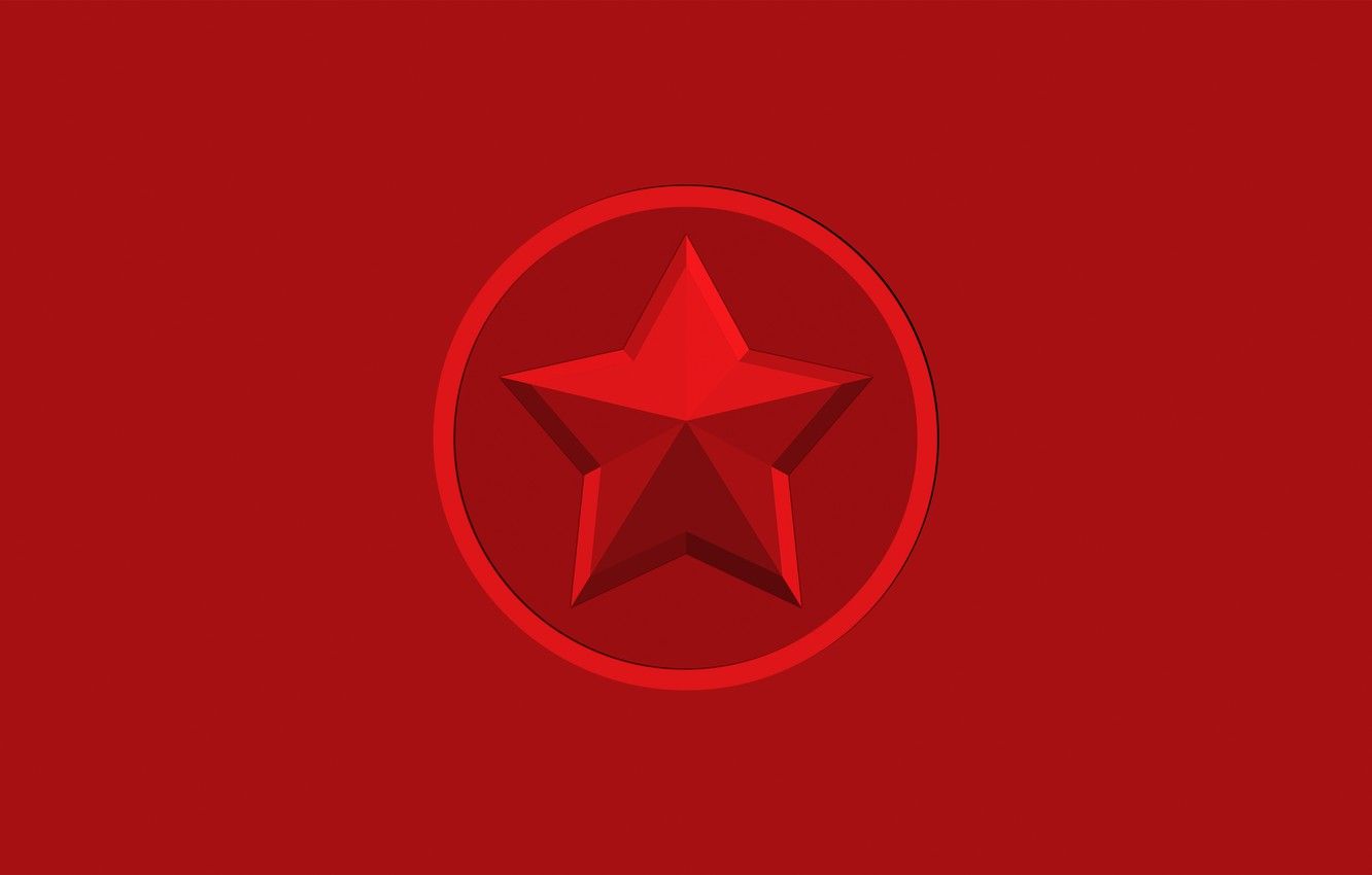Wallpaper red, USSR, USSR, star, The Soviet Union, Dislav image for desktop, section минимализм